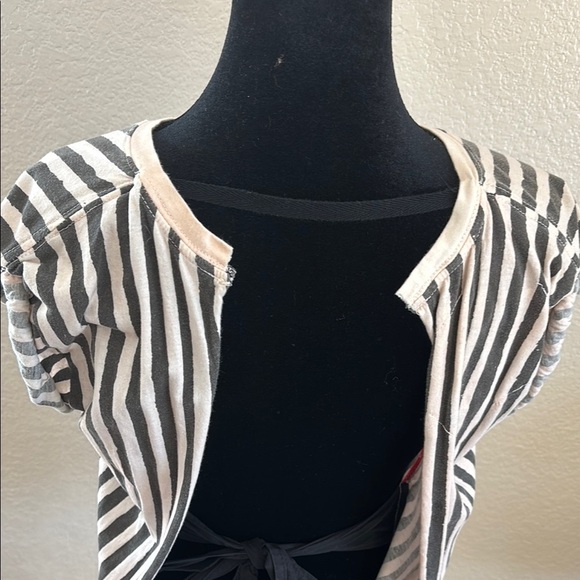 Vintage Custom One of A Kind Blondie Striped T Shirt Lightining 0116 - Picture 5 of 9